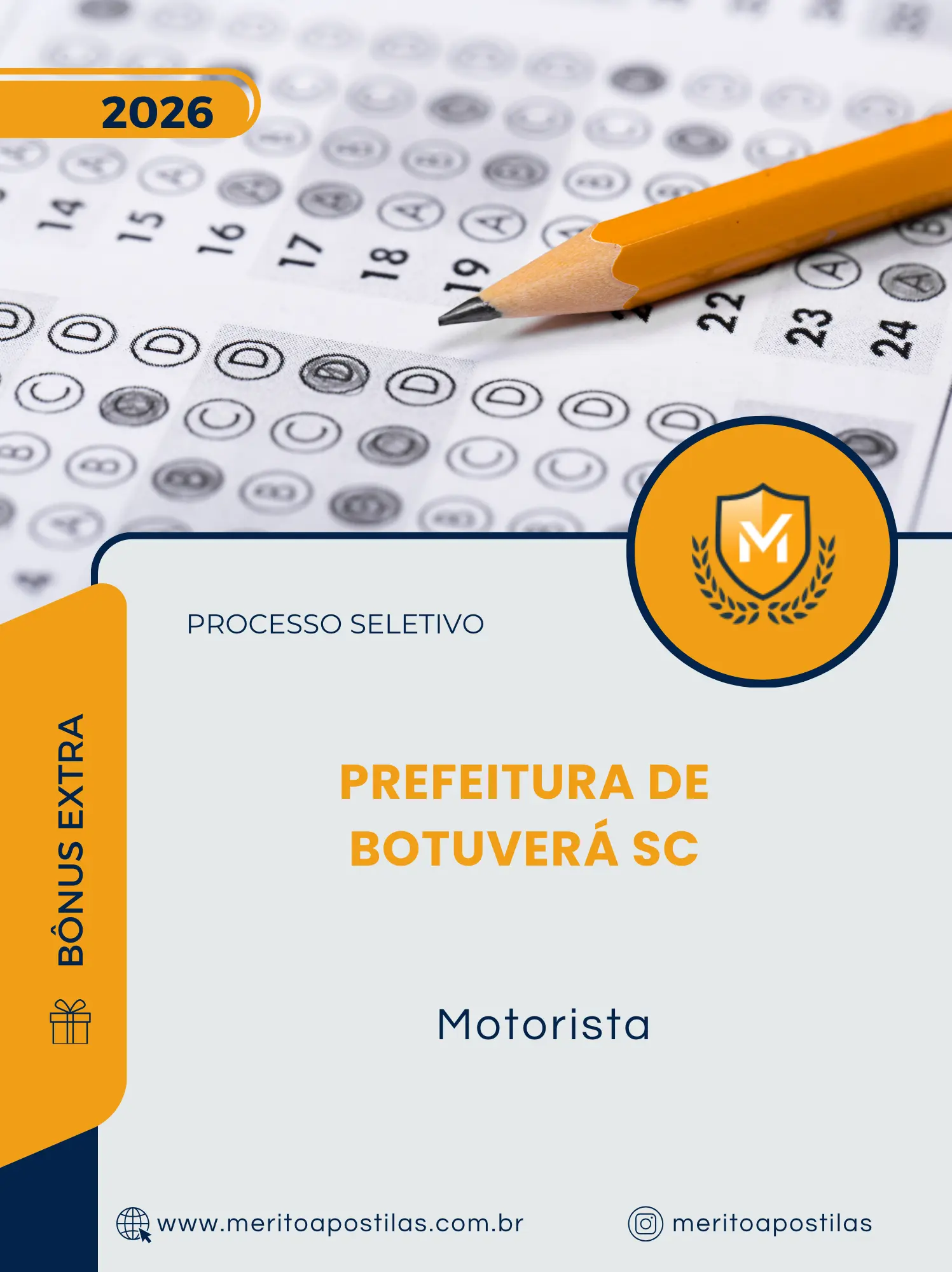 Apostila Motorista Prefeitura de Botuverá SC 2026