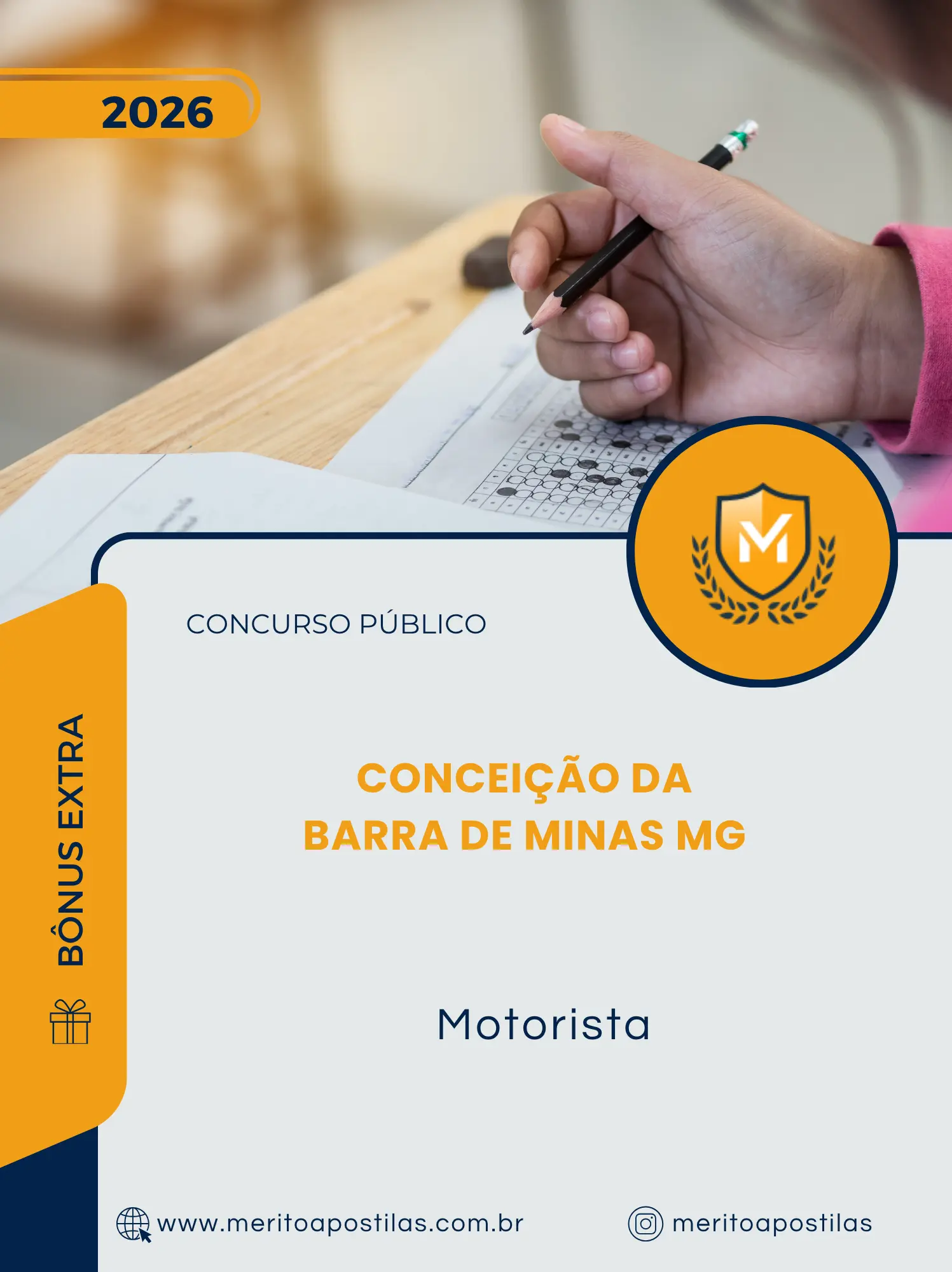 Apostila Motorista Prefeitura de Conceição da Barra de Minas MG 2026