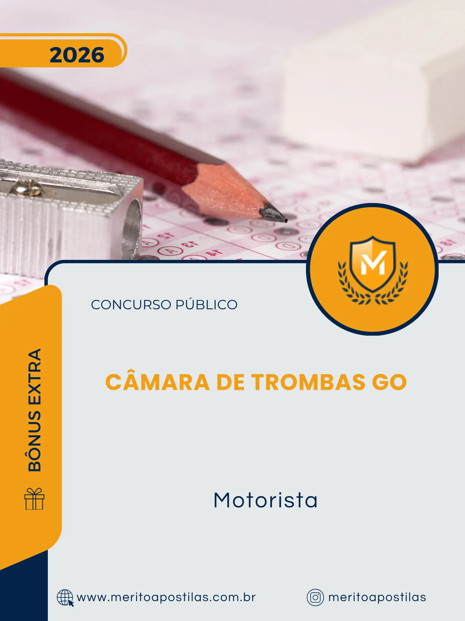 Apostila Motorista Câmara de Trombas GO 2026