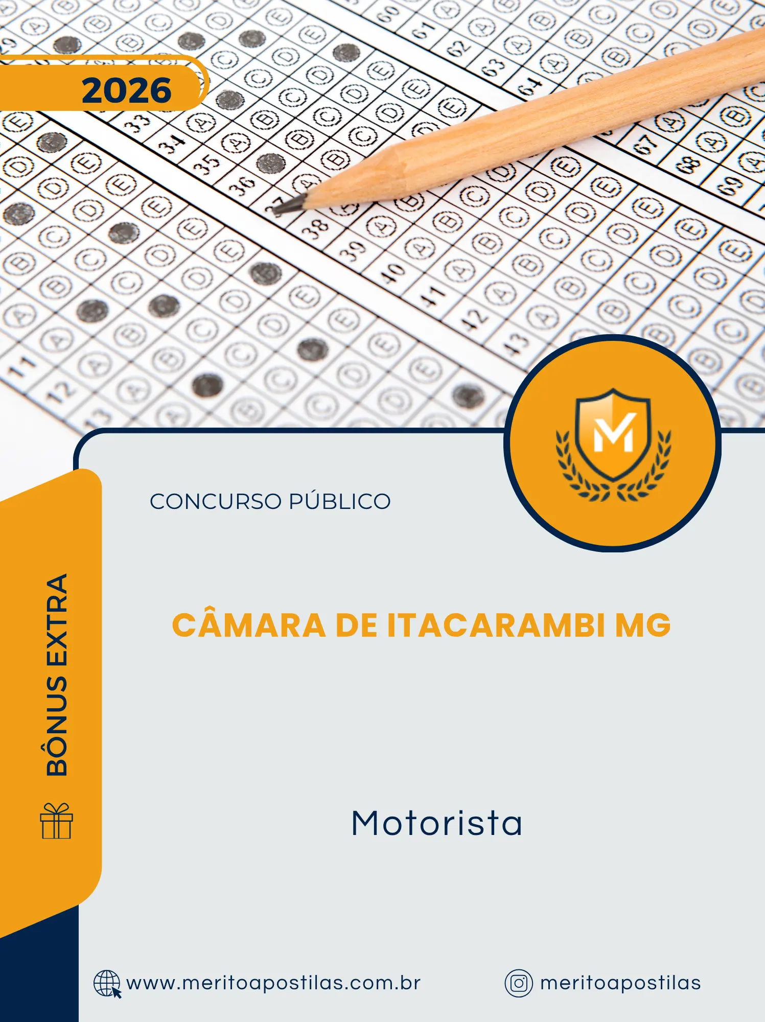 Apostila Motorista Câmara de Itacarambi MG 2026