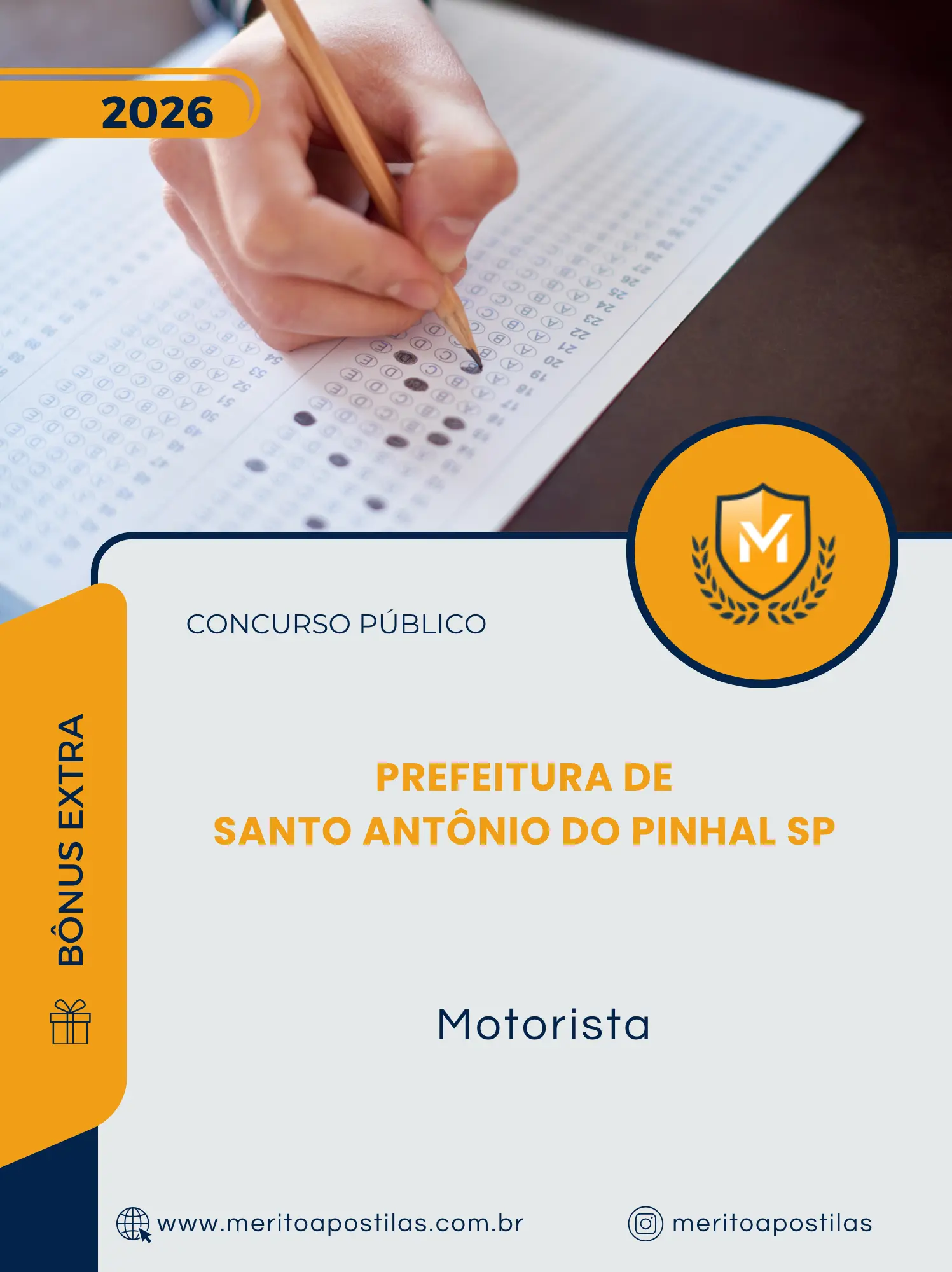 Apostila Motorista Prefeitura de Santo Antônio do Pinhal SP 2026
