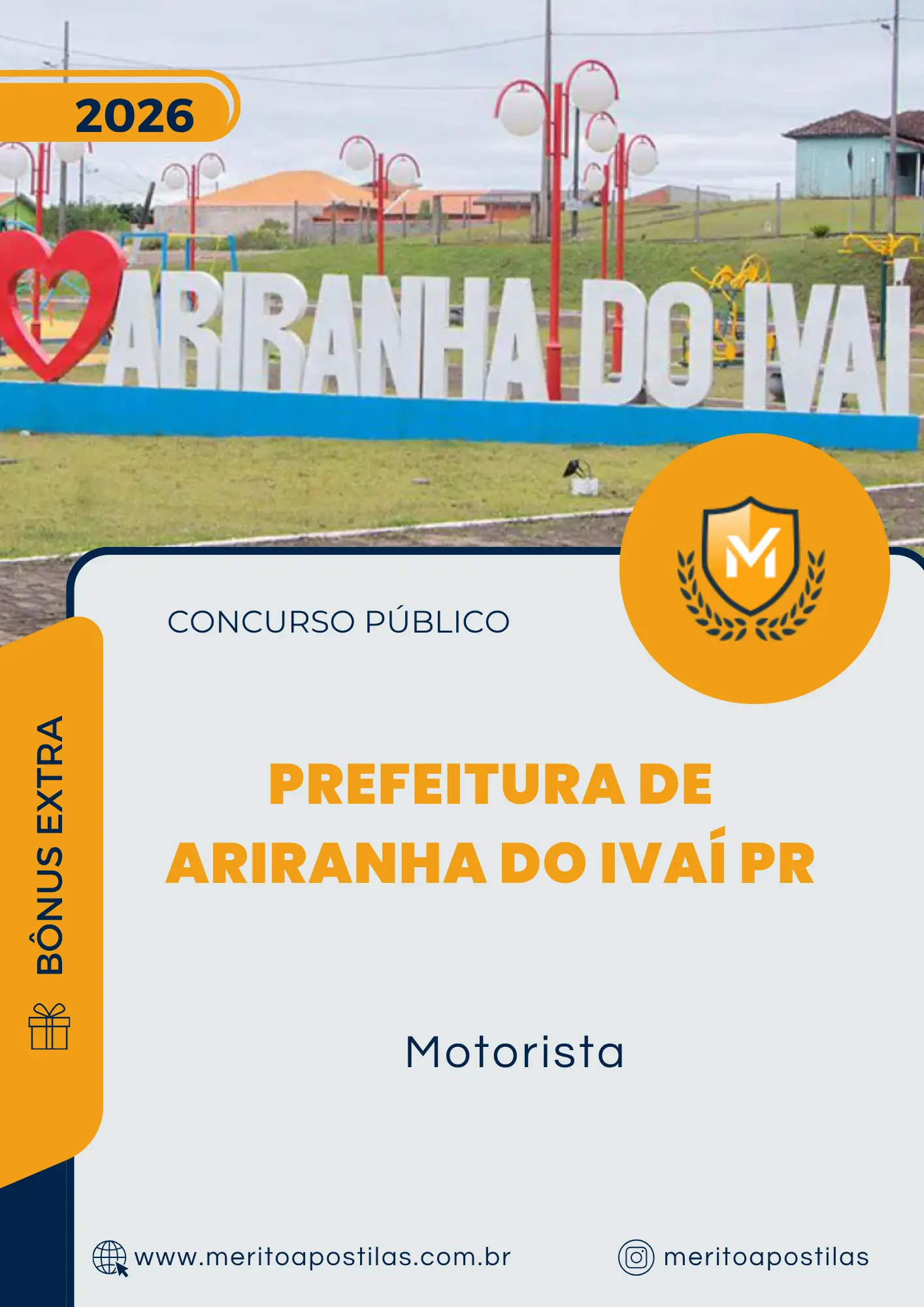 Apostila Motorista Prefeitura de Ariranha do Ivaí PR 2026
