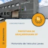 Apostila Motorista de Veículos Leves Prefeitura de Araçariguama SP 2026