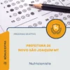 Apostila Nutricionista Prefeitura de Novo São Joaquim MT 2026
