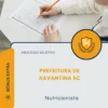 Apostila Nutricionista Prefeitura de Xavantina SC 2026