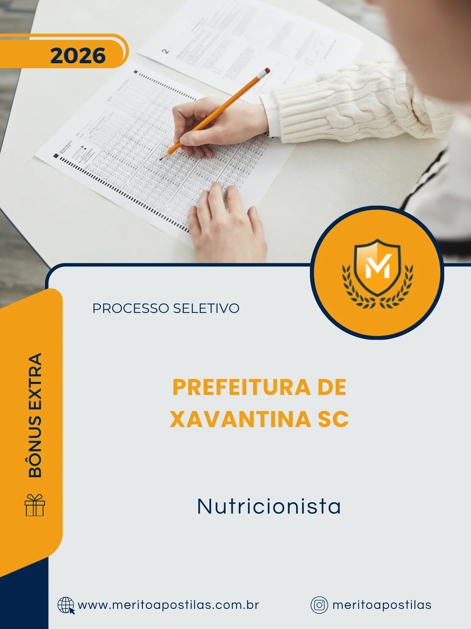 Apostila Nutricionista Prefeitura de Xavantina SC 2026