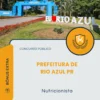Apostila Nutricionista Prefeitura de Rio Azul PR 2026