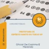 Apostila Oficial De Cozinha E Merenda Prefeitura de Espírito Santo do Turvo SP 2026