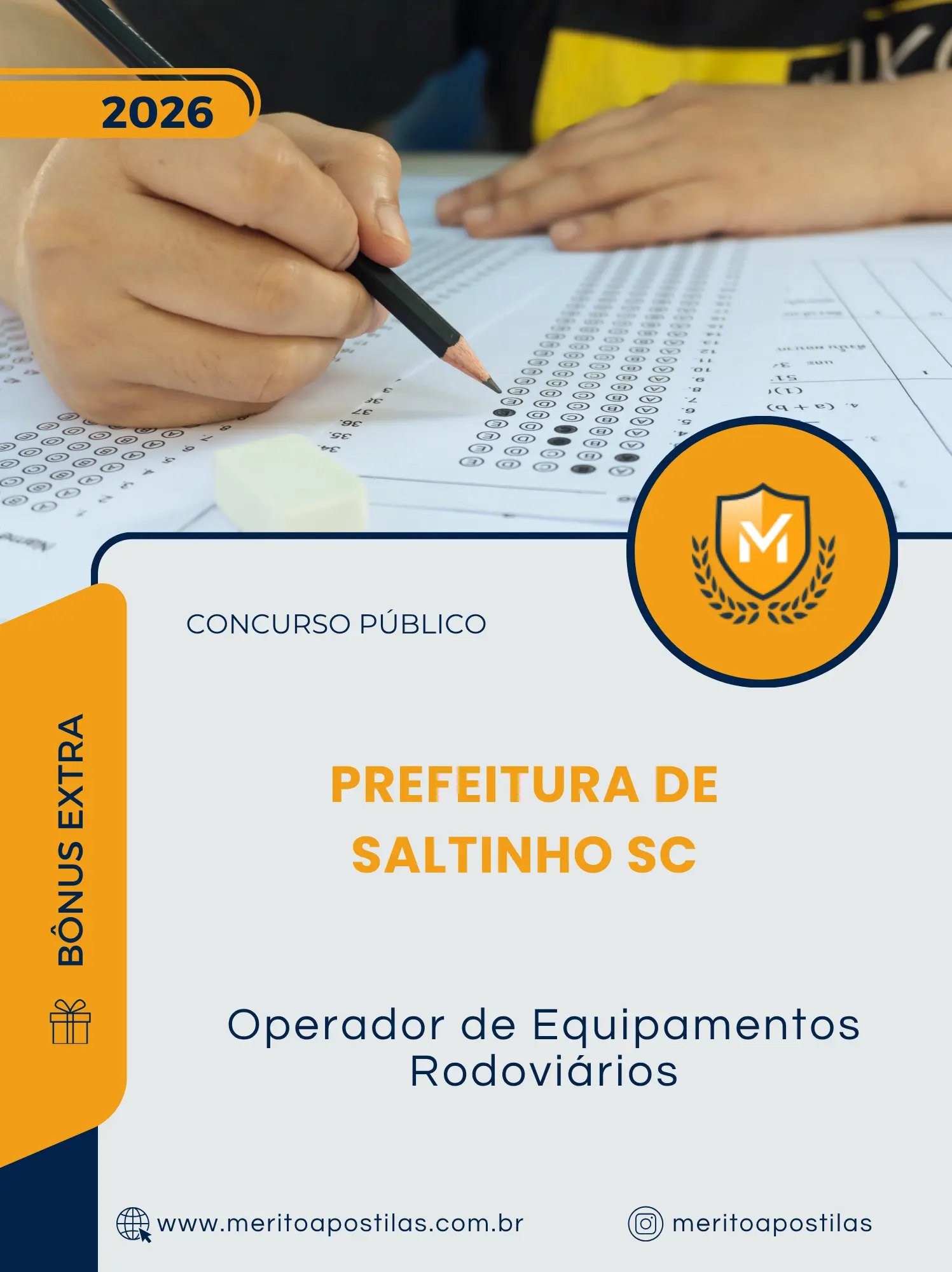 Apostila Operador de Equipamentos Rodoviários Prefeitura de Saltinho SC 2026