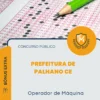 Apostila Operador de Máquina Prefeitura de Palhano CE 2026
