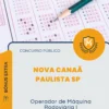 Apostila Operador de Máquina Rodoviária I Prefeitura Municipal de Nova Canaã Paulista SP 2026