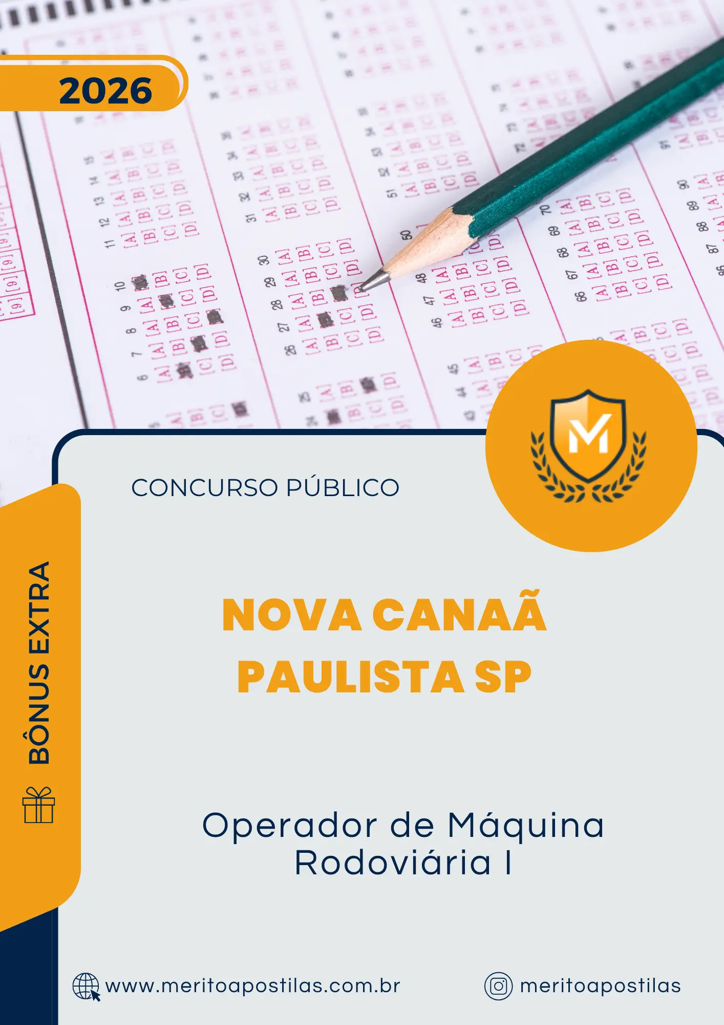Apostila Operador de Máquina Rodoviária I Prefeitura Municipal de Nova Canaã Paulista SP 2026