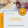Apostila Operador de Máquinas Prefeitura de Conceição da Barra de Minas MG 2026