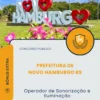 Apostila Operador de Sonorização e Iluminação Prefeitura de Novo Hamburgo RS 2026