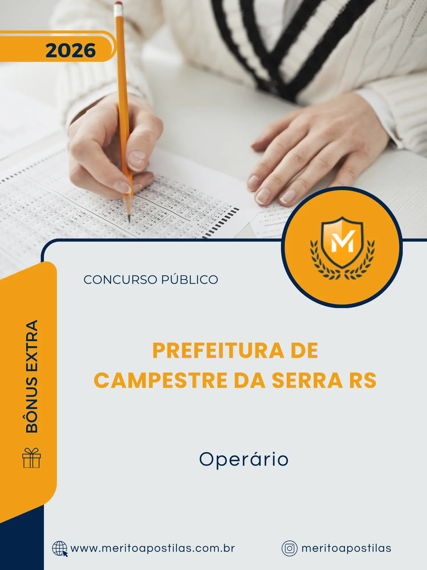 Apostila Operário Prefeitura de Campestre da Serra RS 2026