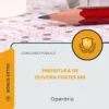 Apostila Operário Prefeitura de Oliveira Fortes MG 2026