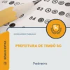 Apostila Pedreiro Prefeitura de Timbó SC 2026