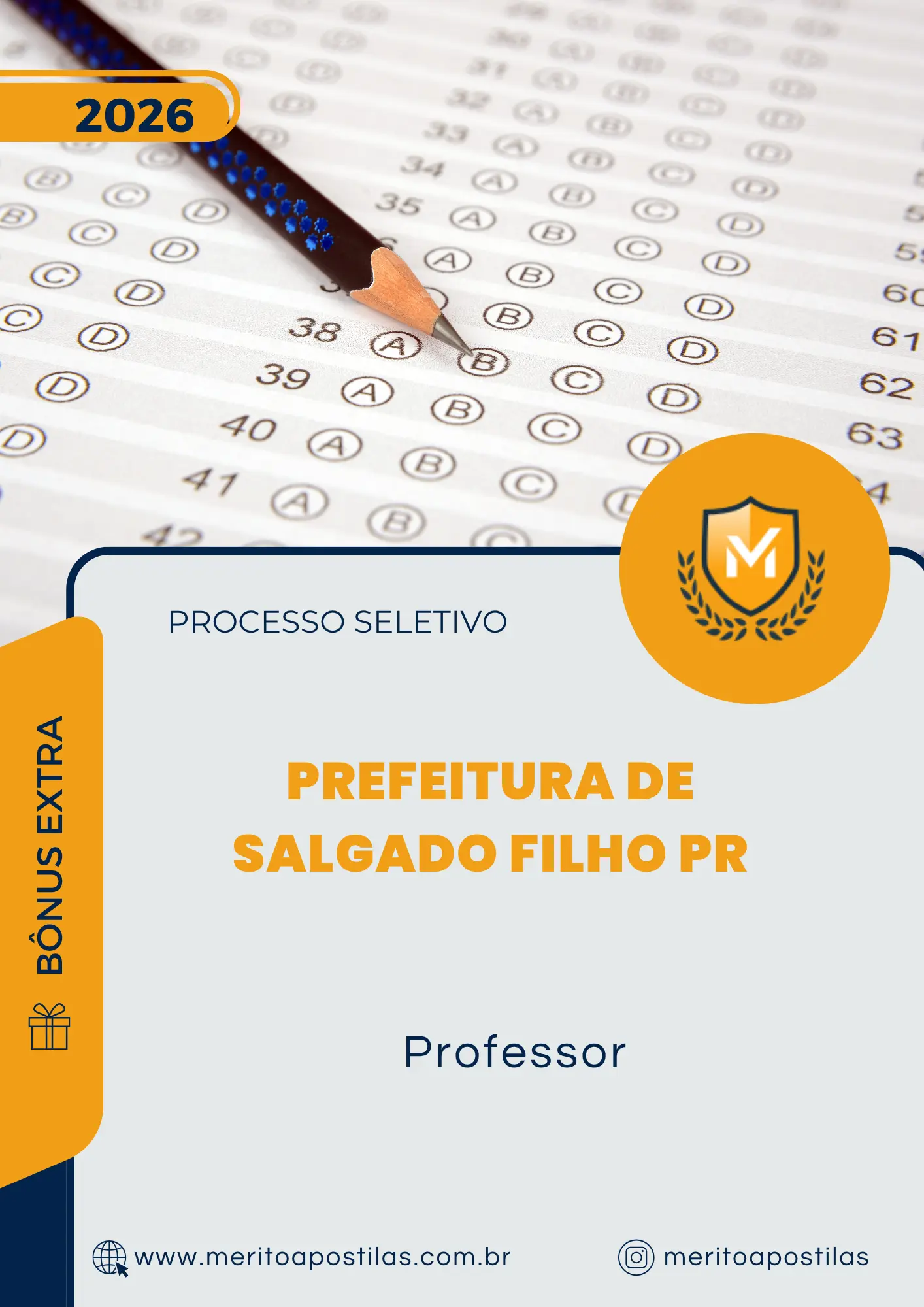Apostila Professor Prefeitura de Salgado Filho PR 2026
