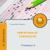 Apostila Professor A Prefeitura de Taperoá PB 2026
