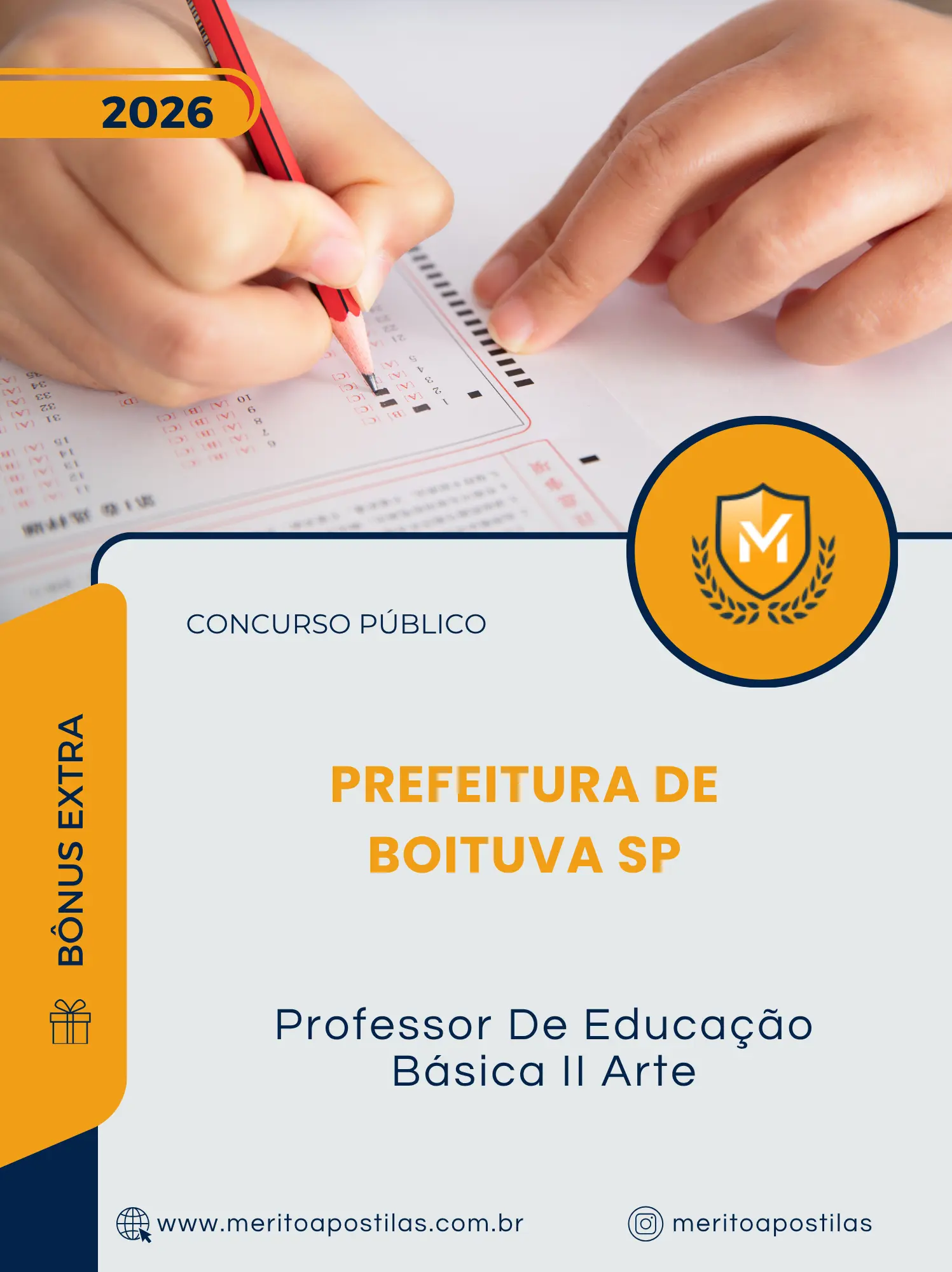 Apostila Professor De Educação Básica II Arte Prefeitura de Boituva SP 2026