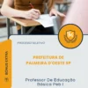 Apostila Professor De Educação Básica Peb I Prefeitura de Palmeira d'Oeste SP 2026