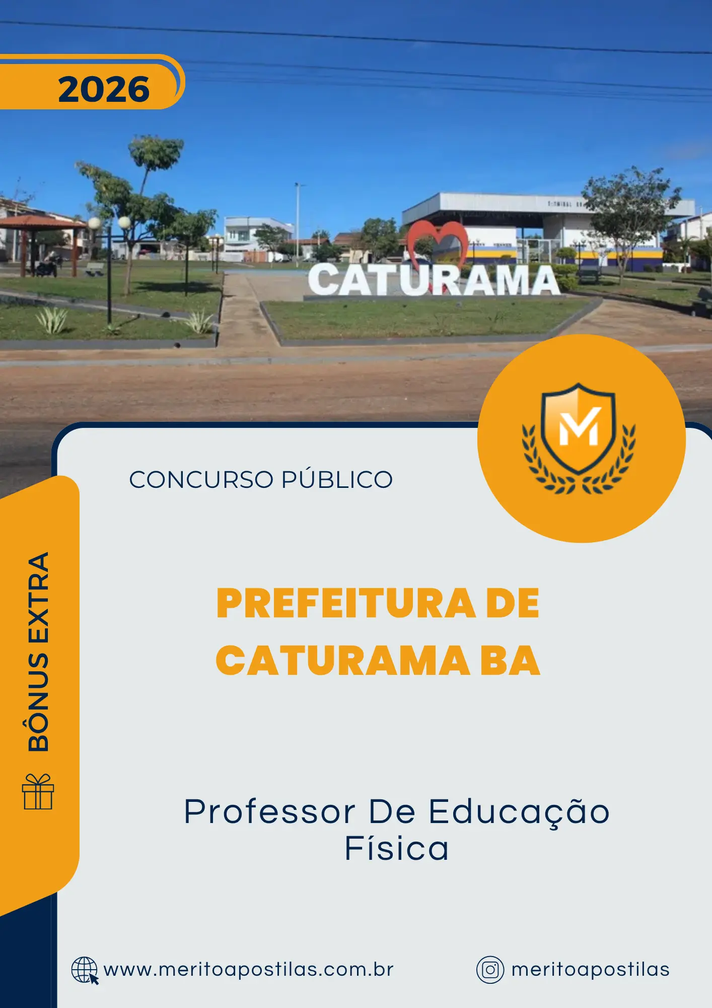 Apostila Professor De Educação Física Prefeitura de Caturama BA 2026