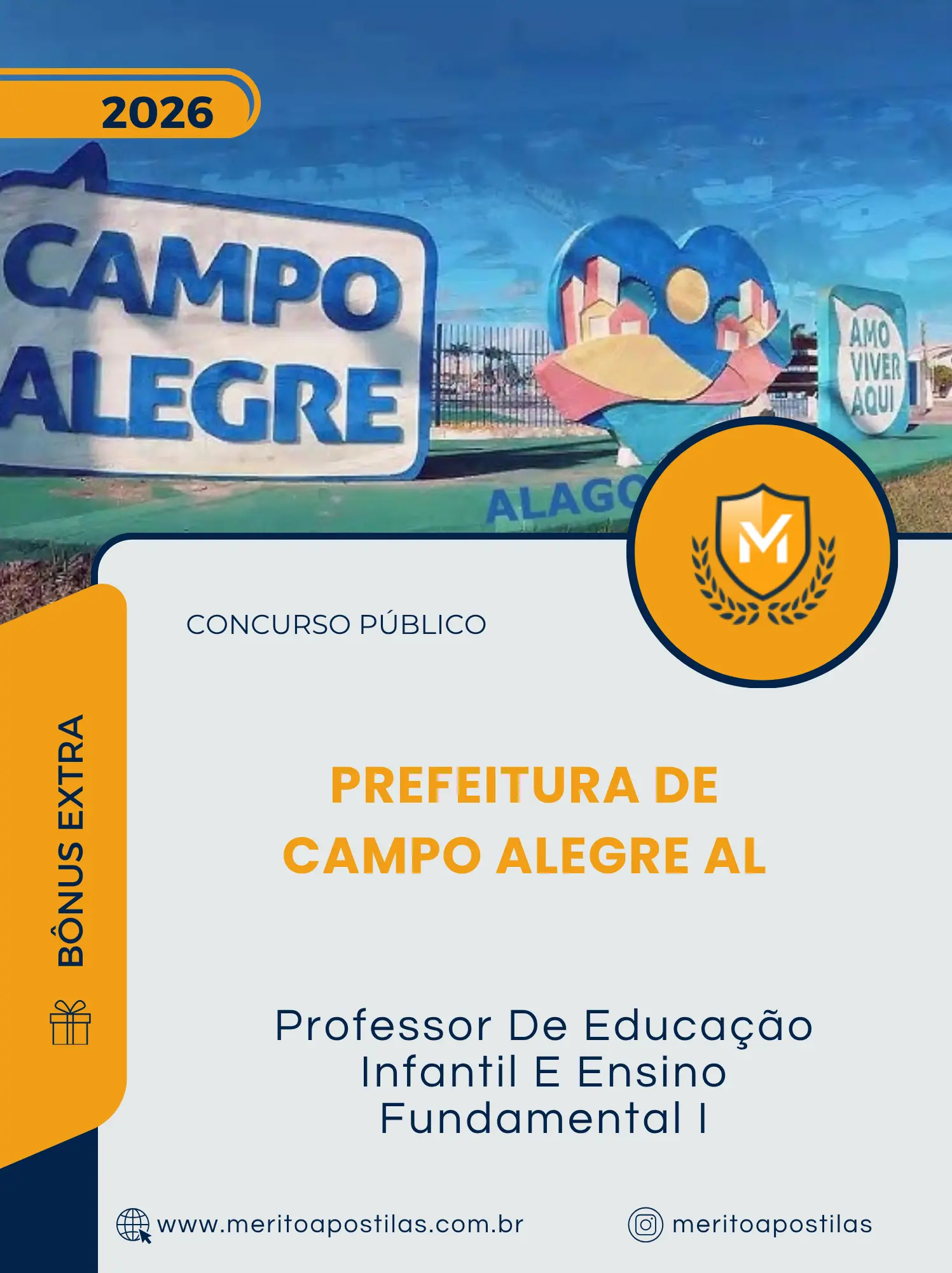 Apostila Professor De Educação Infantil E Ensino Fundamental I Prefeitura de Campo Alegre AL 2026