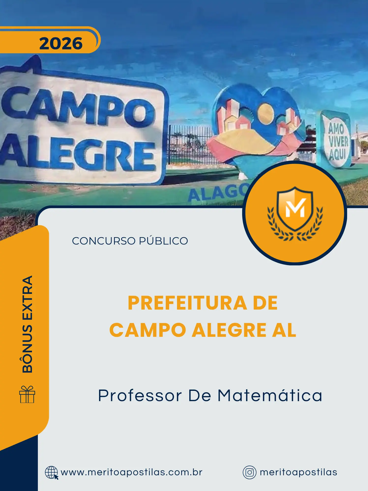 Apostila Professor De Matemática Prefeitura de Campo Alegre AL 2026