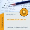Apostila Professor II Educação Física Concurso Público Secretaria de Educação de São Bento do Una PE 2026