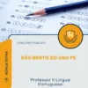 Apostila Professor II Língua Portuguesa Concurso Público Secretaria de Educação de São Bento do Una PE 2026