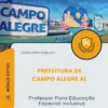 Apostila Professor Para Educação Especial Inclusiva Prefeitura de Campo Alegre AL 2026