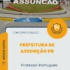 Apostila Professor Português Prefeitura de Assunção PB 2026