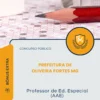 Apostila Professor de Ed Especial AAE Prefeitura de Oliveira Fortes MG 2026