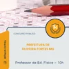 Apostila Professor de Ed Física 10h Prefeitura de Oliveira Fortes MG 2026