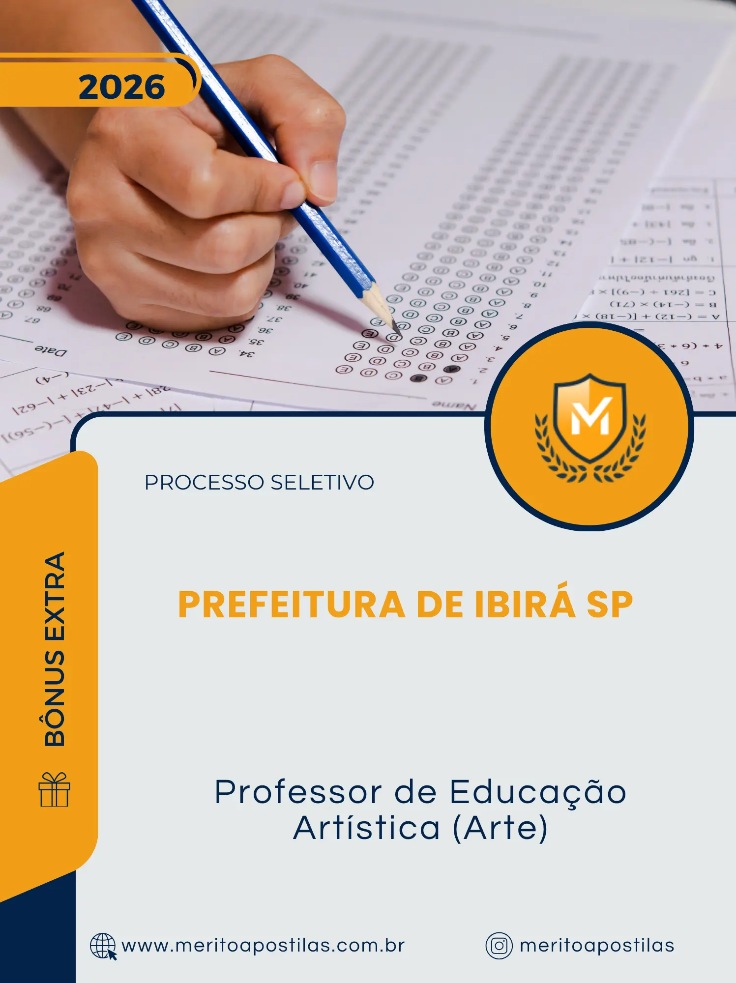 Apostila Professor de Educação Artística Arte Prefeitura de Ibirá SP 2026