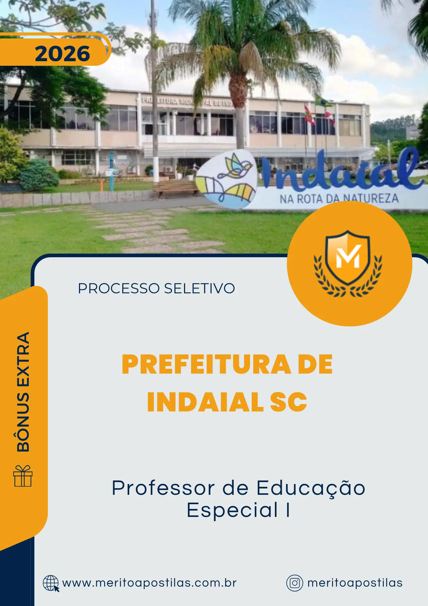 Apostila Professor de Educação Especial I Prefeitura de Indaial SC 2026
