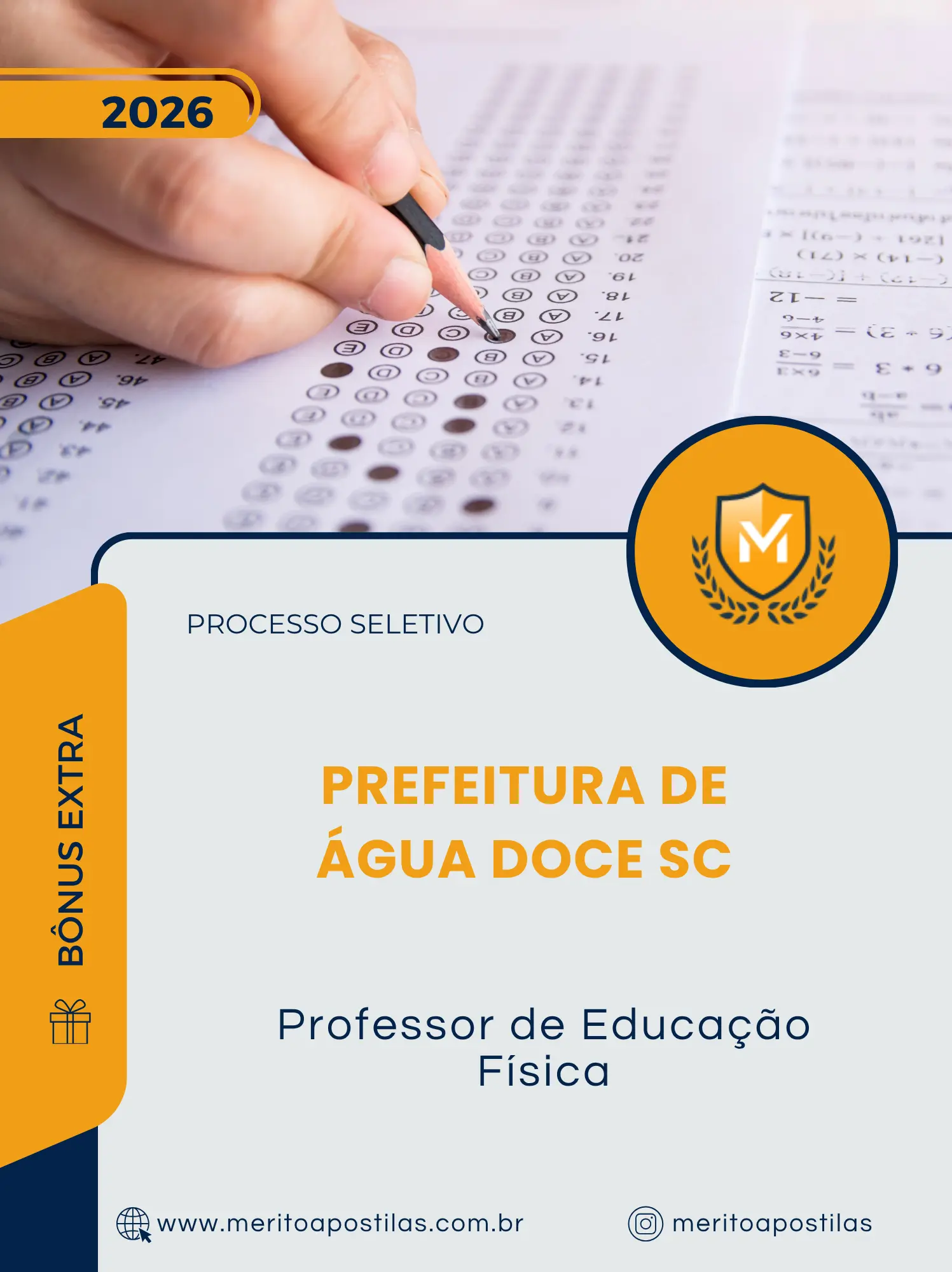 Apostila Professor de Educação Física Prefeitura de Água Doce SC 2026