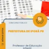Apostila Professor de Educação Infantil Prefeitura de Iporã PR 2026