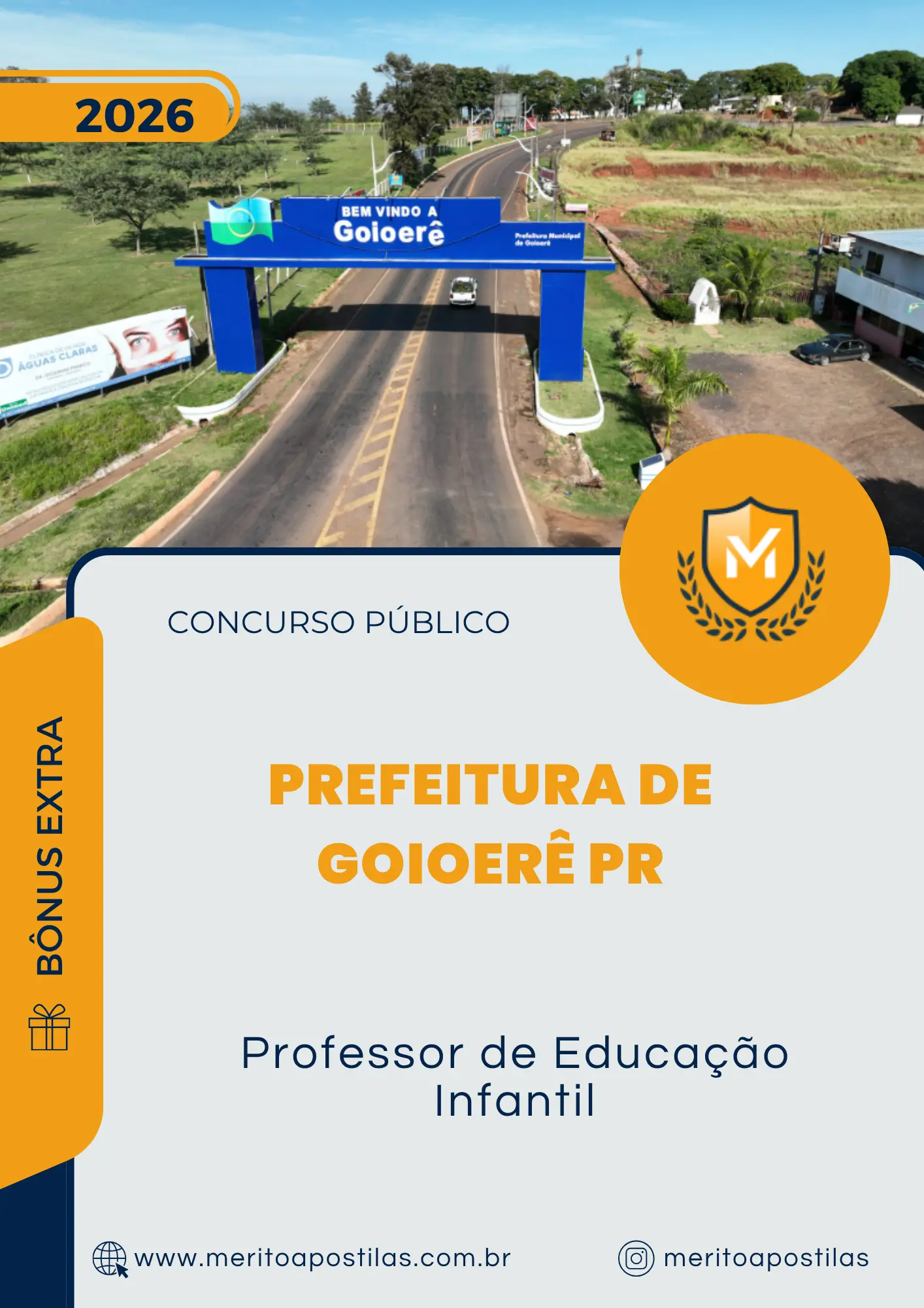 Apostila Professor de Educação Infantil Prefeitura de Goioerê PR 2026