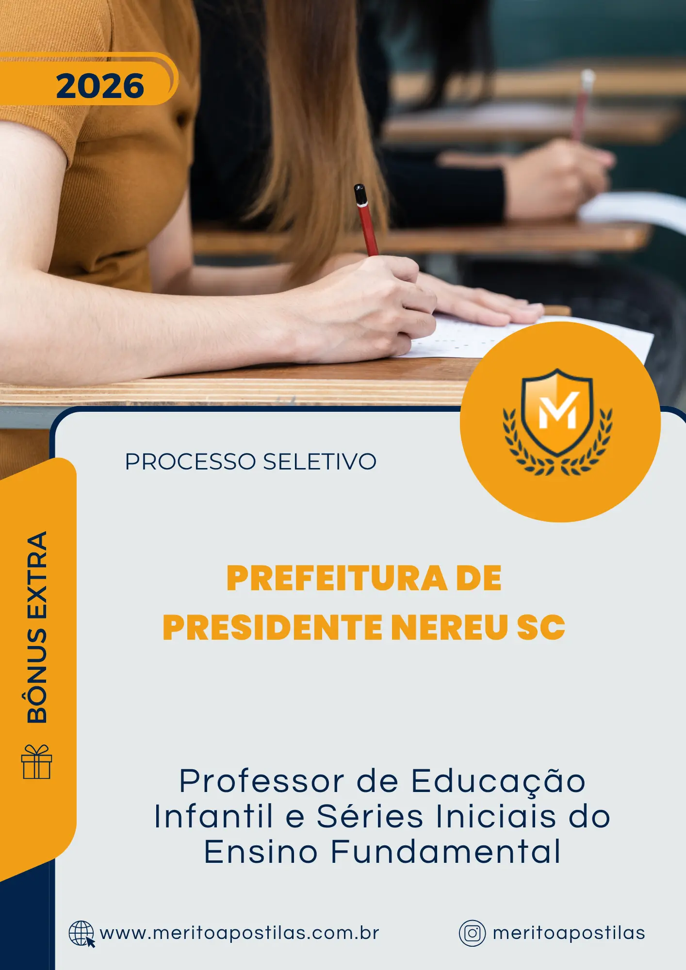 Apostila Professor de Educação Infantil e Séries Iniciais do Ensino Fundamental Prefeitura de Presidente Nereu SC 2026