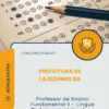 Apostila Professor de Ensino Fundamental II Língua Portuguesa e Literatura Prefeitura de Lajedinho BA 2026