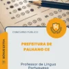 Apostila Professor de Língua Portuguesa Prefeitura de Palhano CE 2026