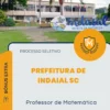 Apostila Professor de Matemática Prefeitura de Indaial SC 2026