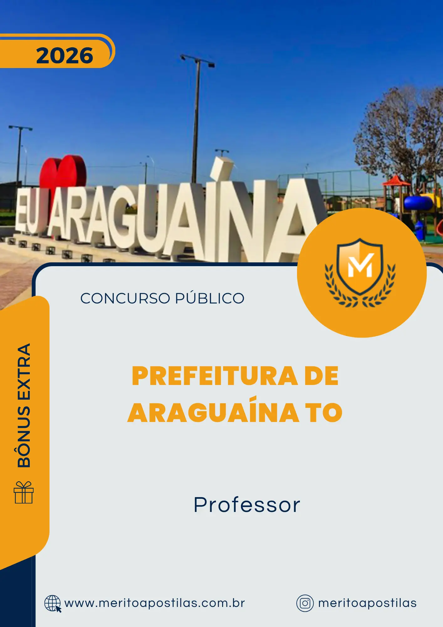 Apostila Professor Prefeitura de Araguaína TO 2026