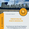 Apostila Profissional de Nível Superior Psicopedagogo Educação Especial Prefeitura de Ponta Grossa PR 2026