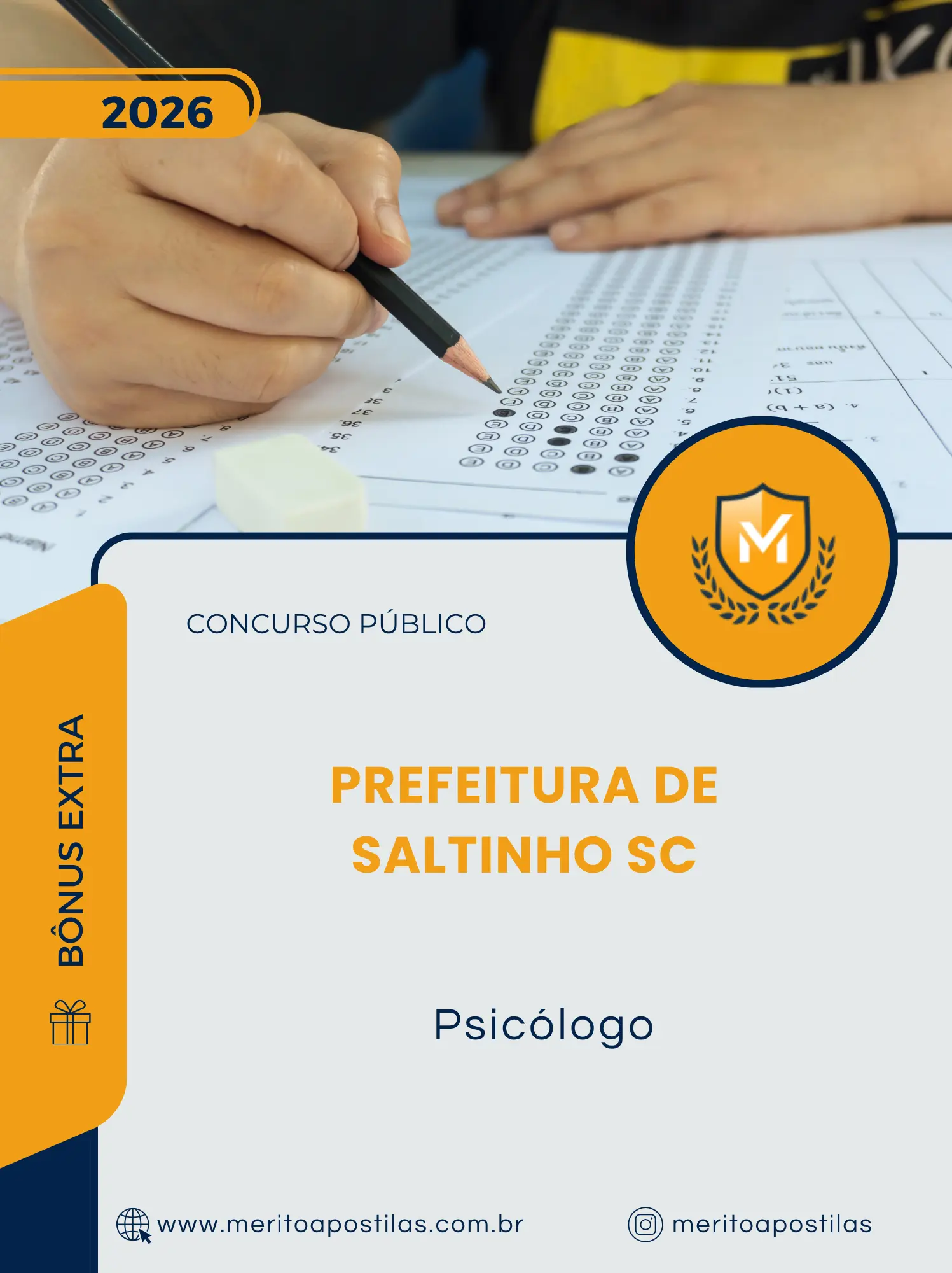 Apostila Psicólogo Prefeitura de Saltinho SC 2026