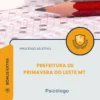 Apostila Psicólogo Prefeitura de Primavera do Leste MT 2026