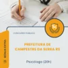 Apostila Psicólogo 20h Prefeitura de Campestre da Serra RS 2026