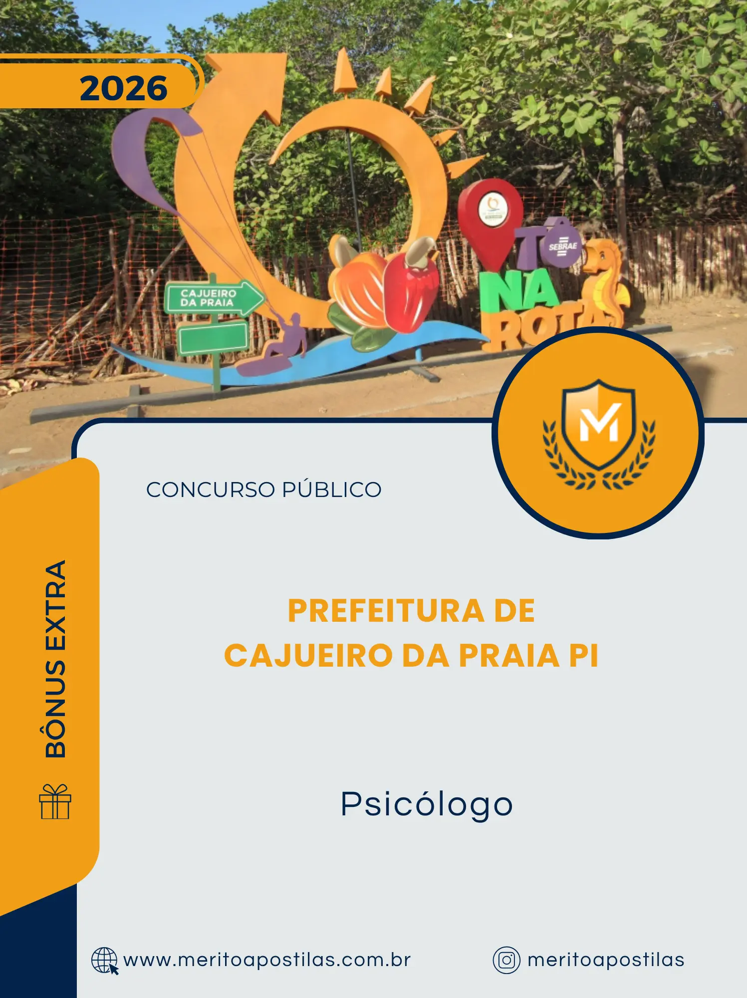 Apostila Psicólogo Prefeitura de Cajueiro da Praia PI 2026
