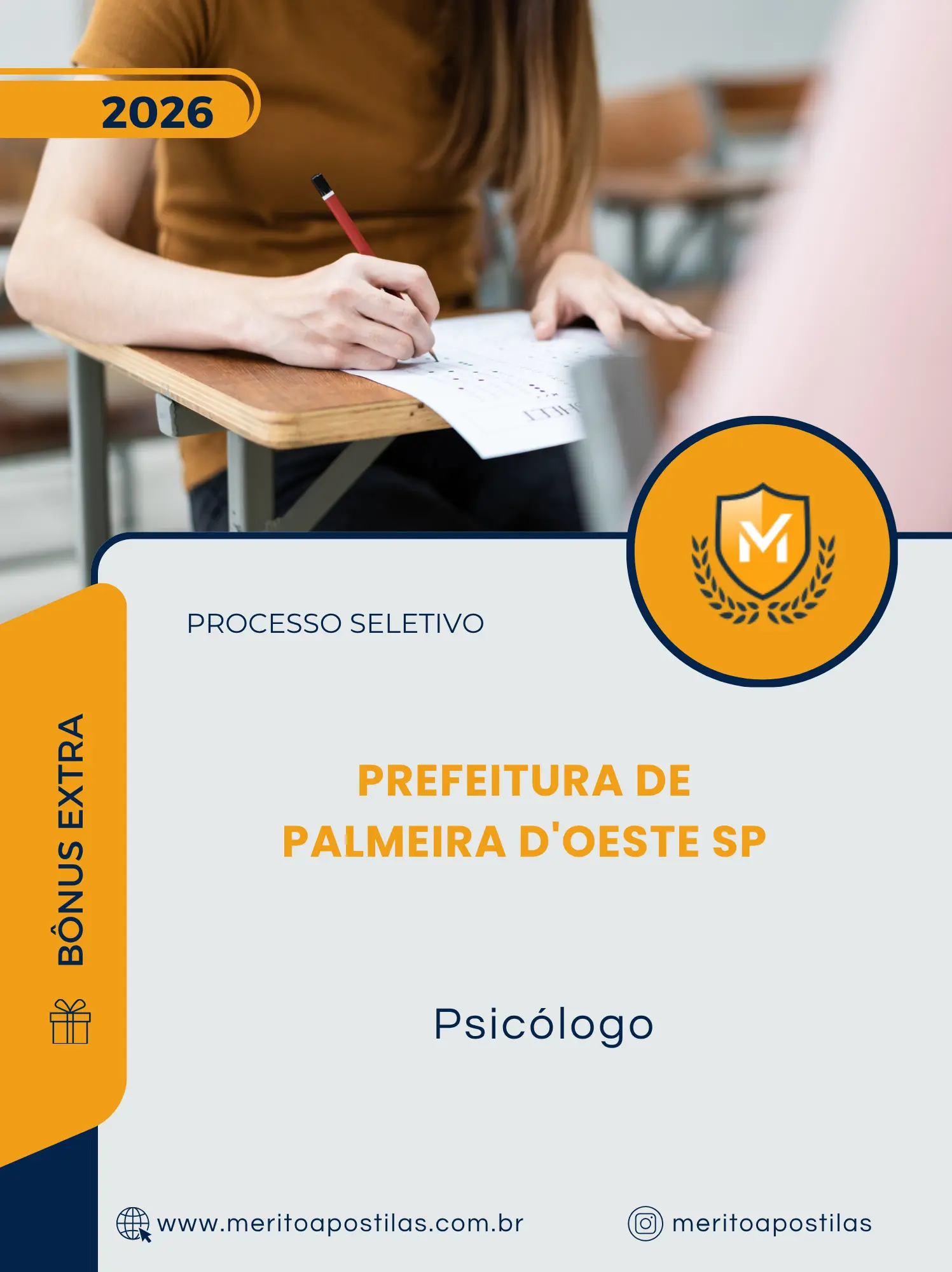 Apostila Psicólogo Prefeitura de Palmeira d'Oeste SP 2026